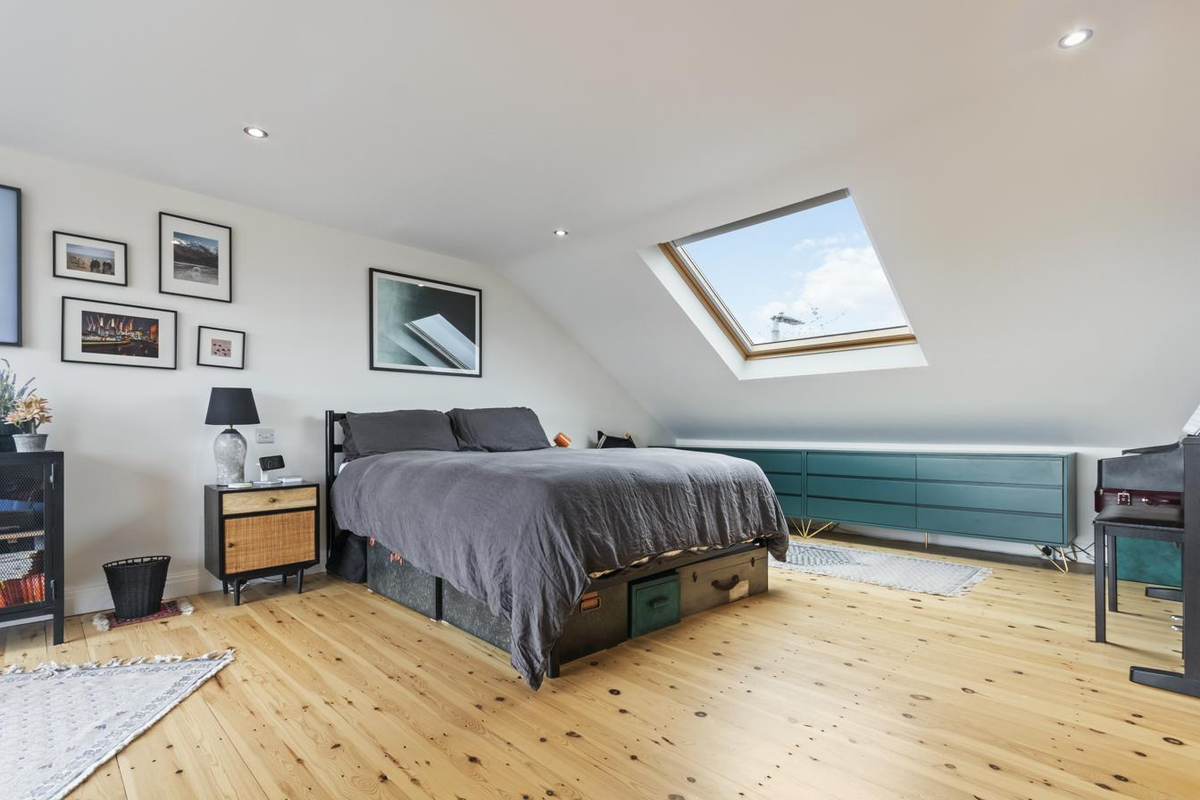 Loft Bedroom with Skylight